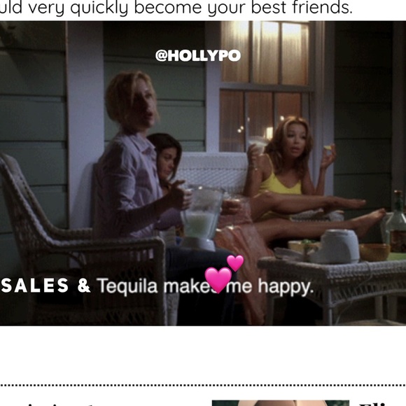 Sales make me happy!